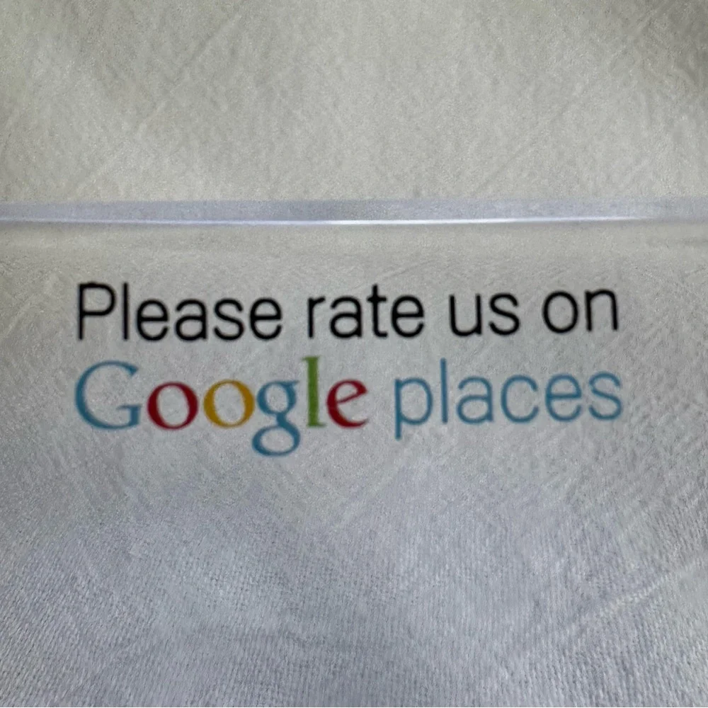 Rare “Please Rate Us On Google Places” Google Maps Pin Nibbles/Paperclips Bowl